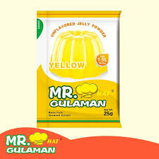 Mr.gulaman Yellow Jelly Powder, 24gm