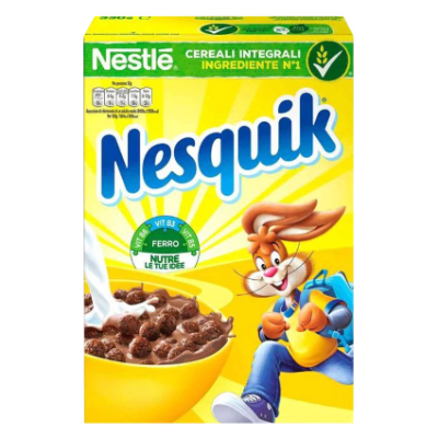 Nestle Nesquik Chocolate Breakfast Cereal Pack 330gm