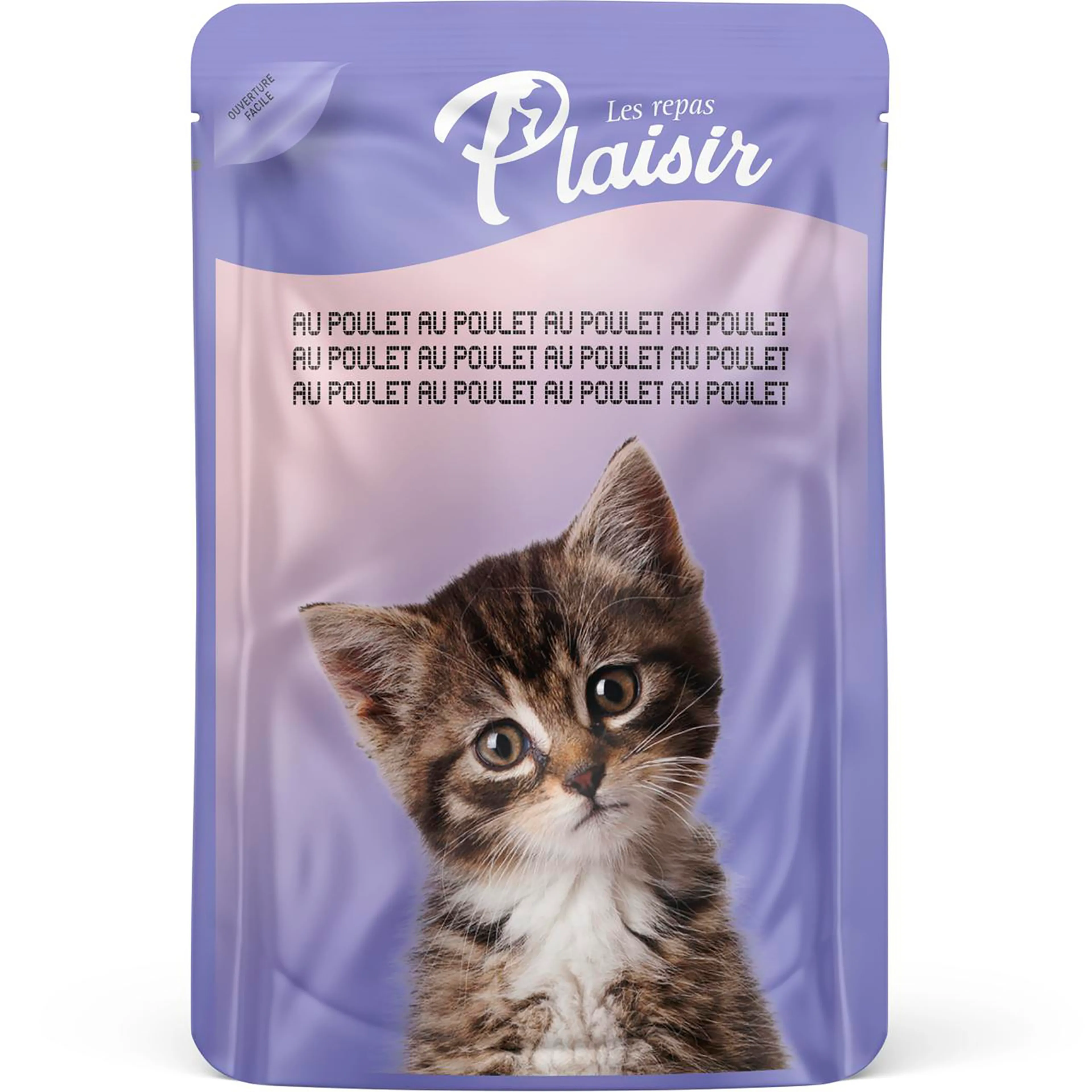 Plaisir Kitten Cat Food Chunks With Chicken in Gravy 100 Gm