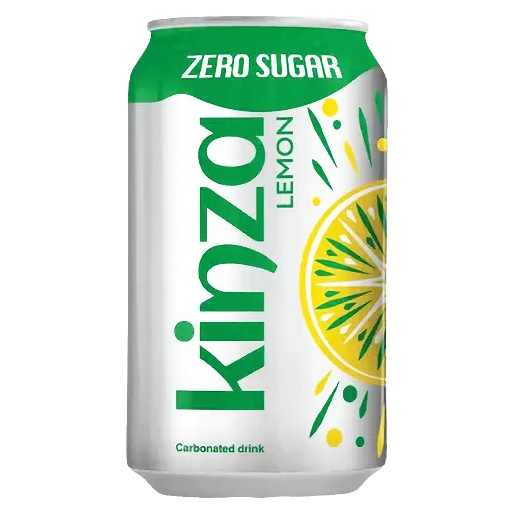 Kinza Lemon Soft Drink Can, 360ML