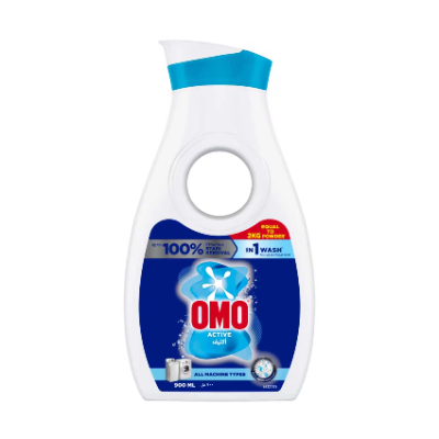 Omo Concentrated Gel Laundry Detergent, 900ML