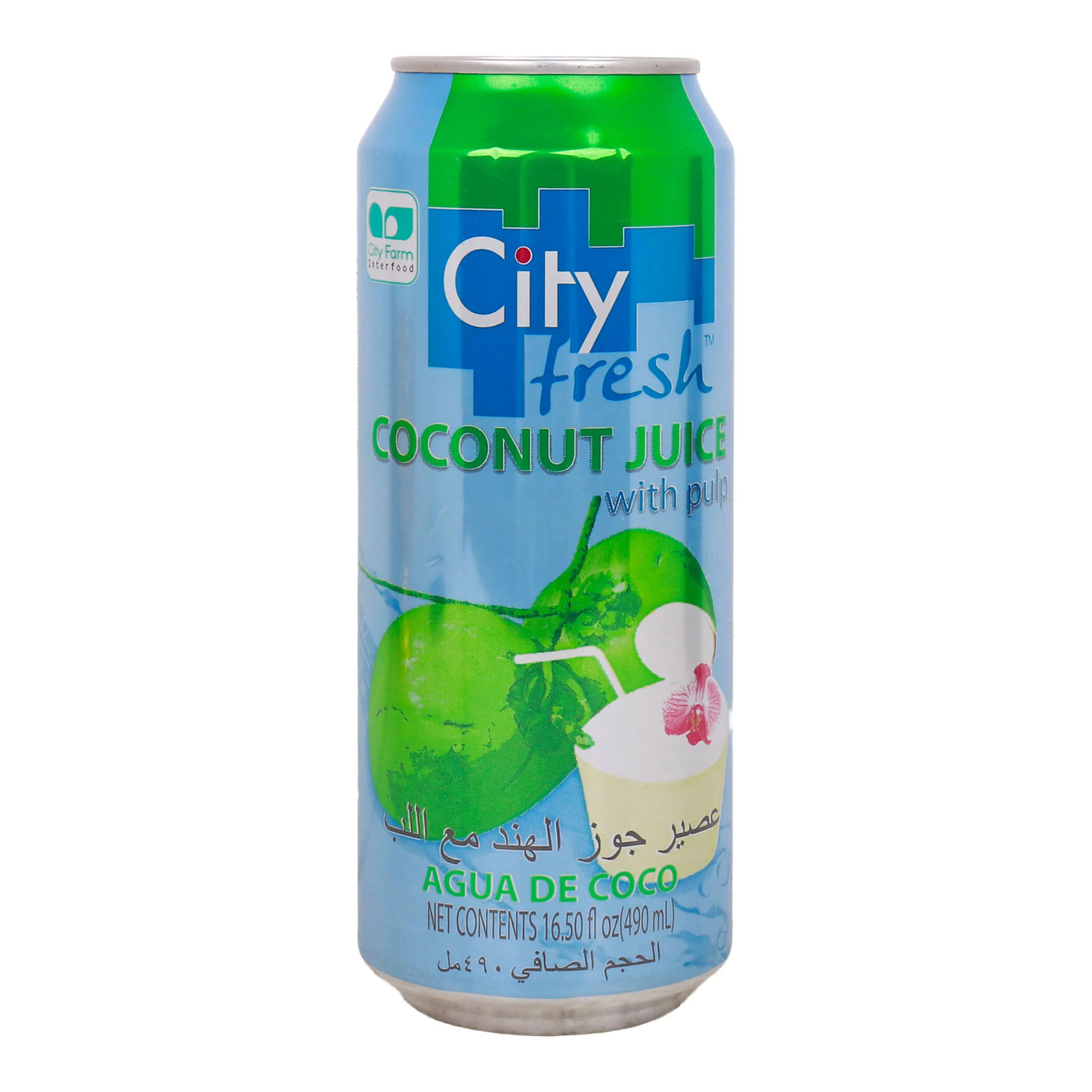 City Fresh Coconut Juice 490ML