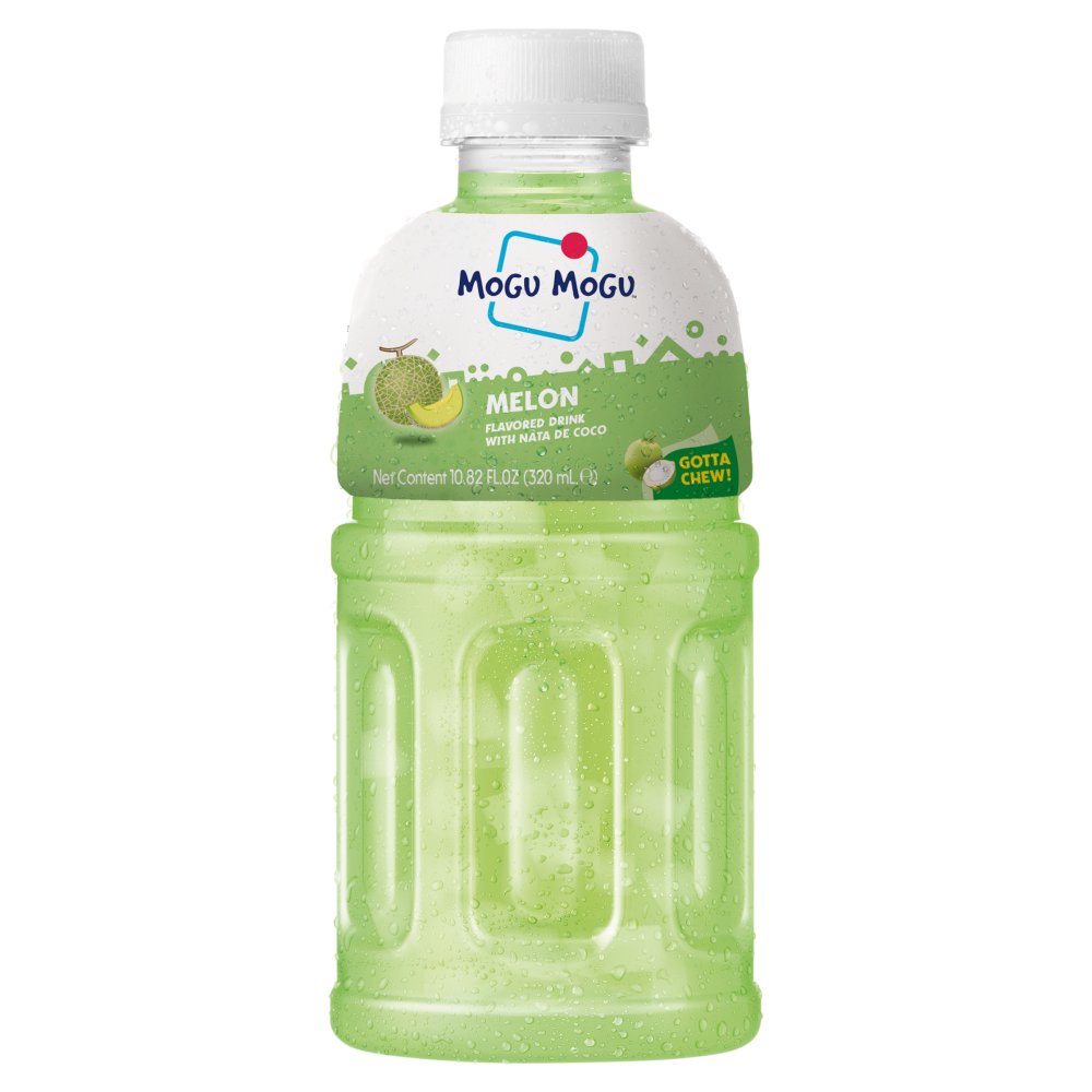 Mogu Mogu Melon Juice With Nata De Coco, 320ML
