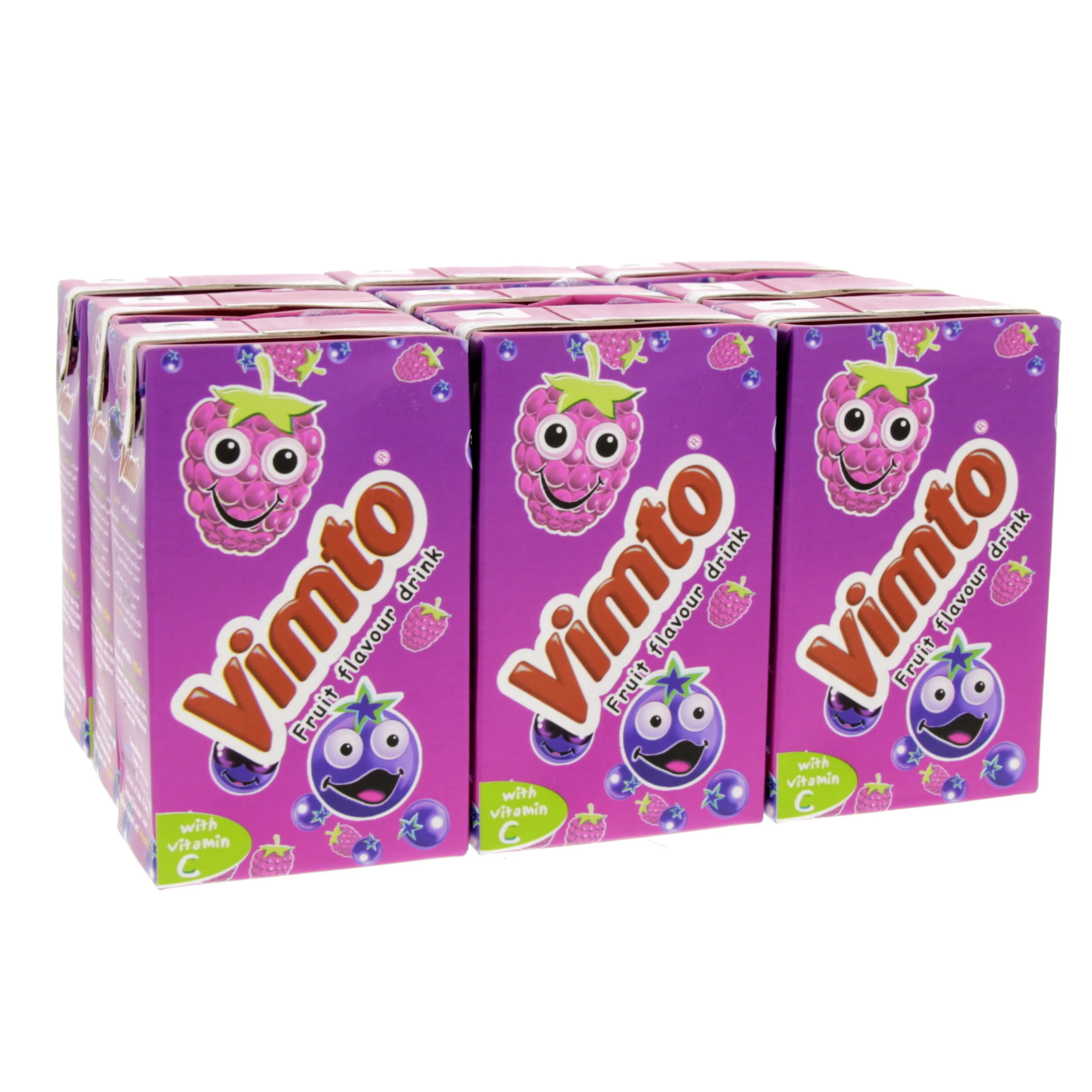 Vimto Fruit Flavoured Drink, 9x250ml