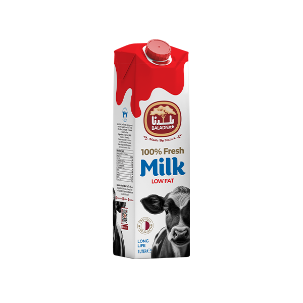 Baladna Uht Milk Low Fat, 1l