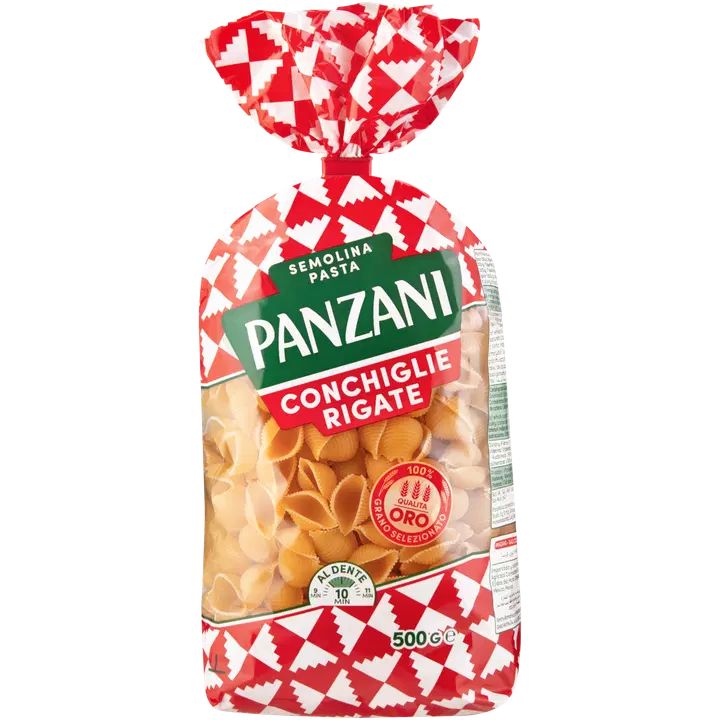 Panzani Conchigalie Rigate, 500gm