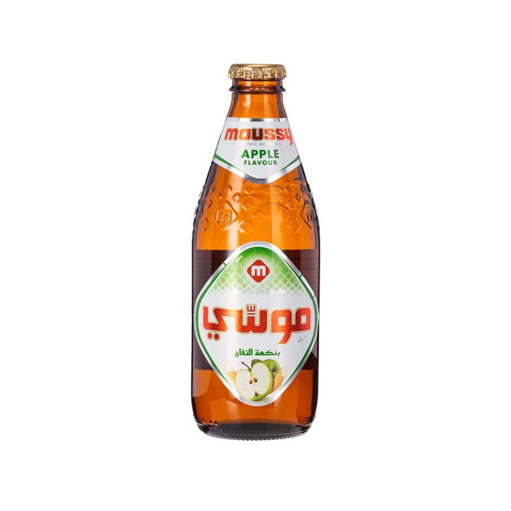 Moussy Apple Non Alcoholic Malt Drink, 330ML