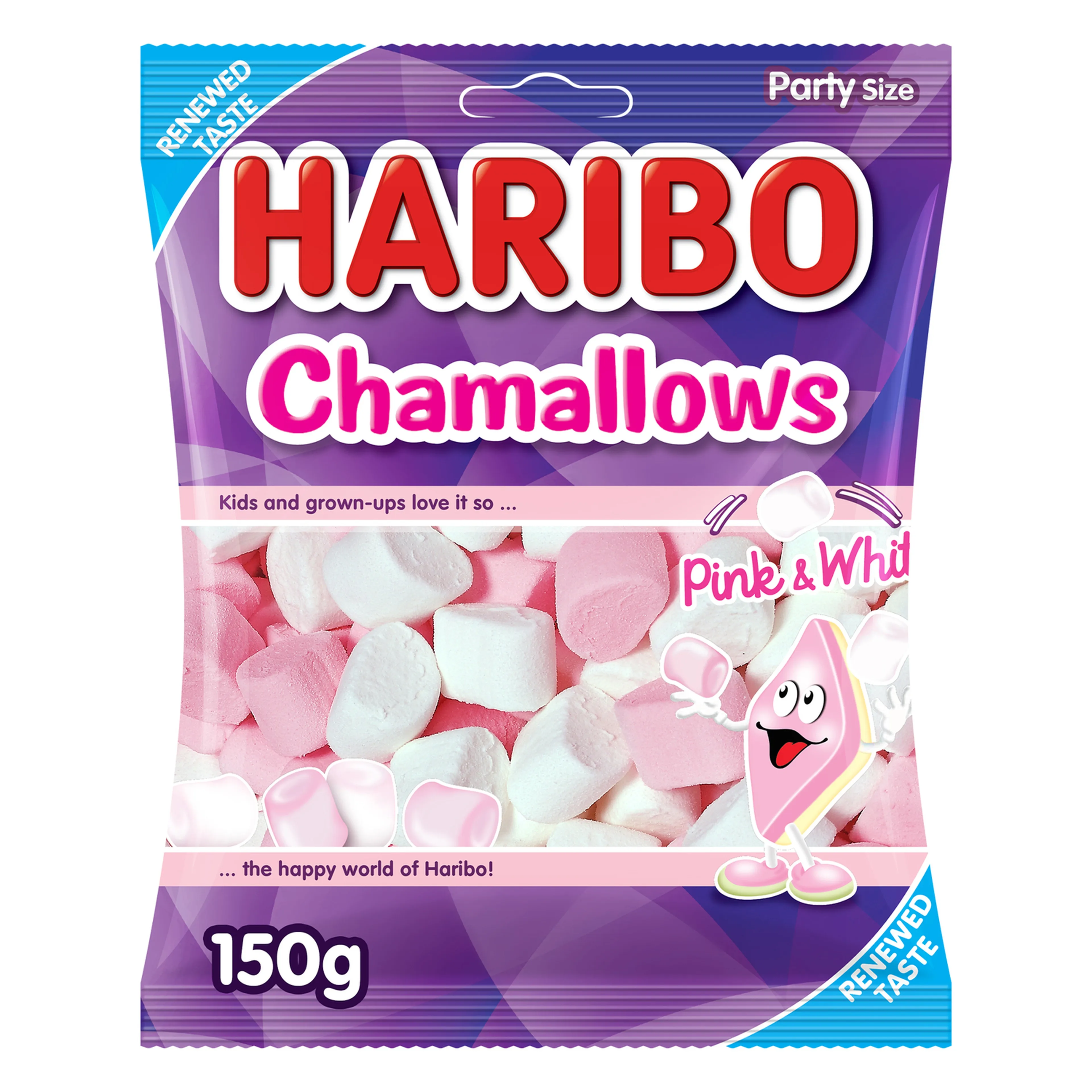 Haribo Chamallows Marshmallow Pink and White 150 Gm