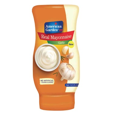 American Garden Real Garlic Mayonnaise Squeeze Bottle, 400ML