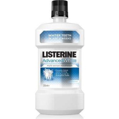 Listerine Mouthwash Advanced White, 250ML