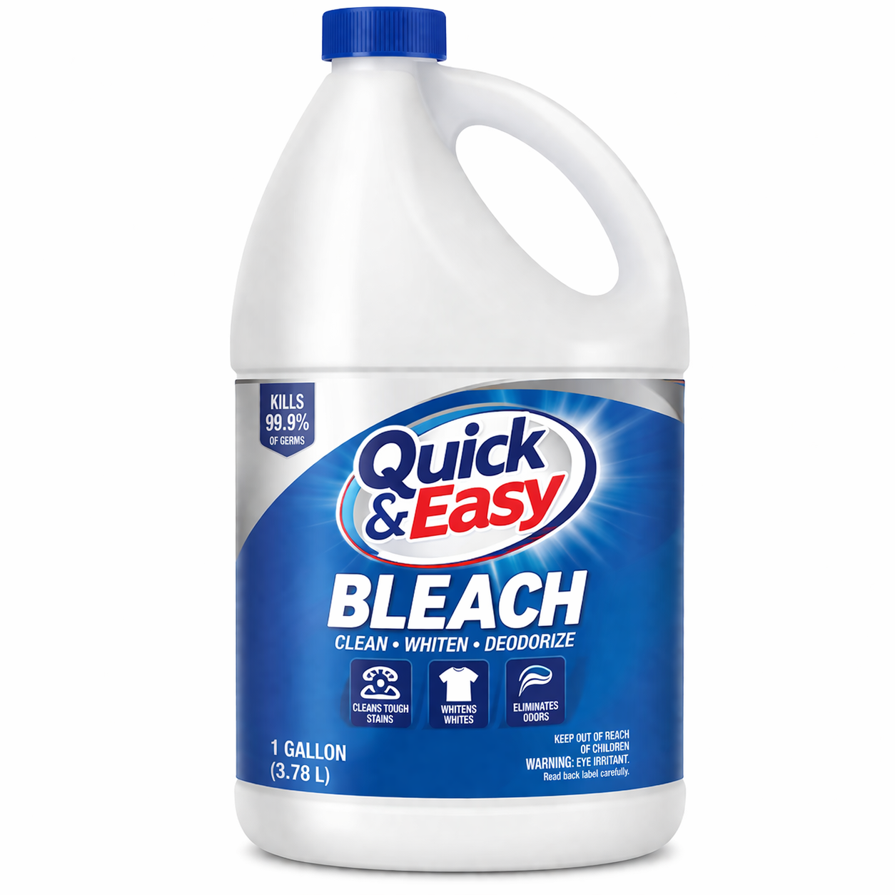 Quick and Easy Bleach 1 Gallon