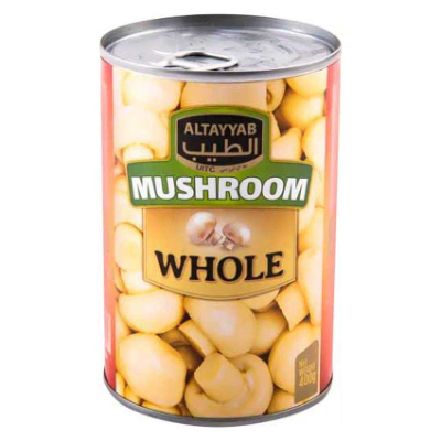 Al Tayyab Mushroom Whole, 400gm