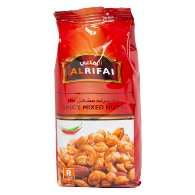 Alrifai Spicy Mixed Nuts, 170gm
