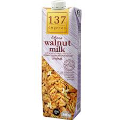 137 Degrees Original With Organic Coconut Flower Nectar Delicious Walnut Milk, 1l
