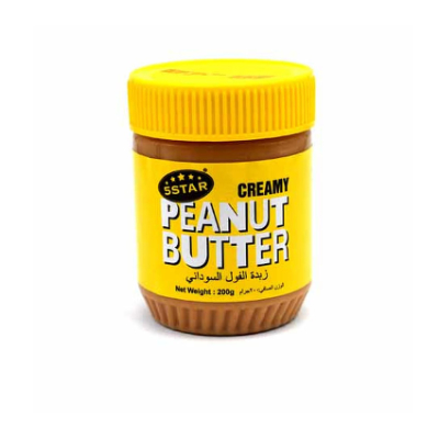 5 STAR PEANUT BUTTER 200GM