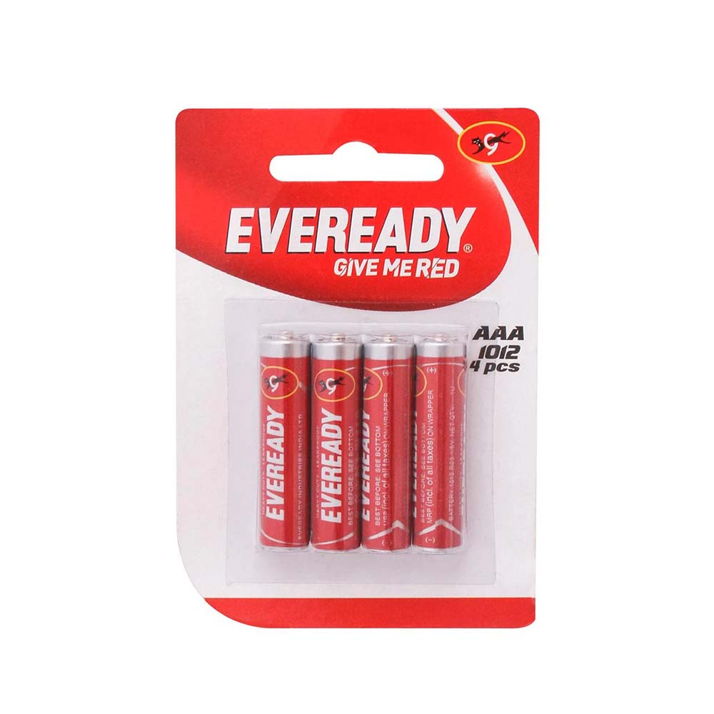 Eveready Aaa Battery Pack 4
