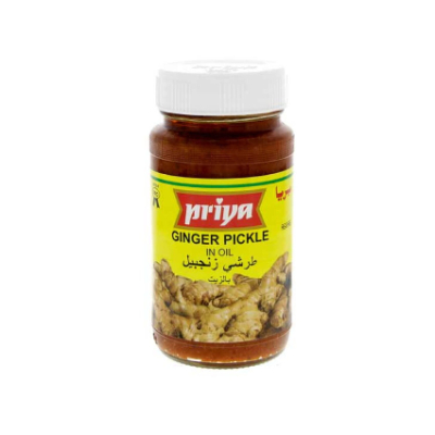 Priya Ginger Pickle in Oil, 300gm