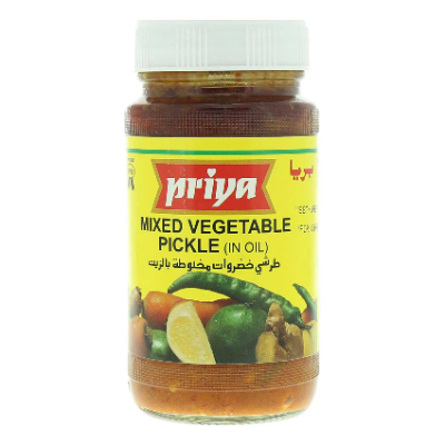 Priya Mixed Vegetable Pickle in Oil, 300gm
