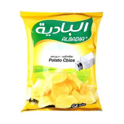 Al Badia Potato Chips Salted Flavor, 150gm