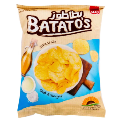 Batato's Salt & Vinegar Chips, 15gm