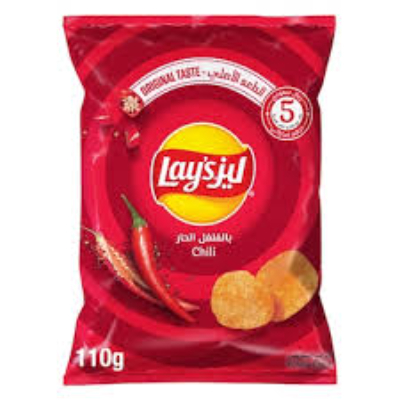 Lay's Chili Potato Chips, 110gm
