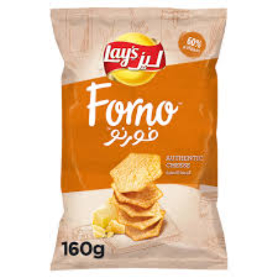 Lay's Forno Authentic Cheese Potato Chips, 160gm