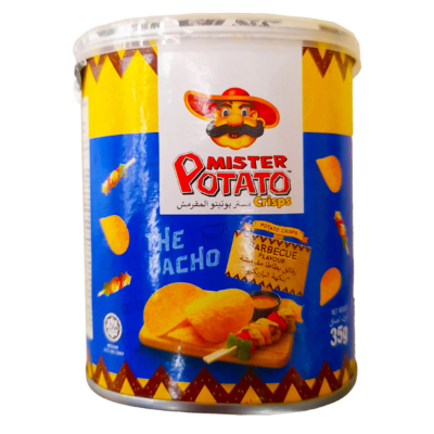 Mister Potato Bbq Potato Crisps, 35gm