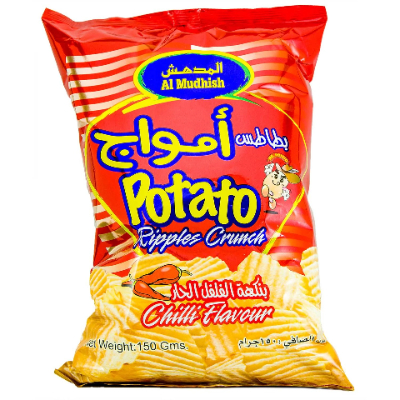Mudhish Ripple Crunch Chilli 150gm