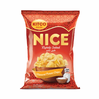 Nice Lightly Salted Potato Chips, 167gm