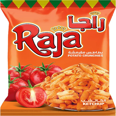 Raja Vegetable Chips Ketchup 70 Gm