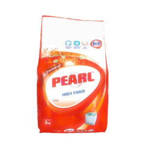 Pearl High Foam Detergent Powder Bag, 3kg