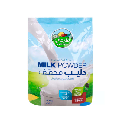 Mazzraty Instant Full Cream Milk Powder 800gm