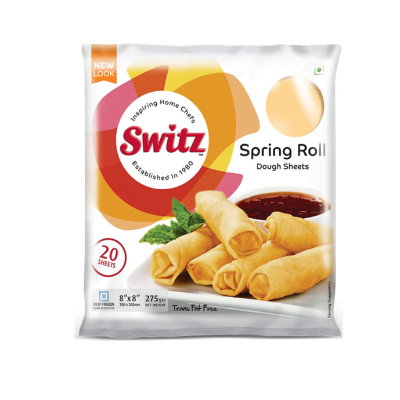 Switz Spring Roll, 8x8 Inch, 275gm