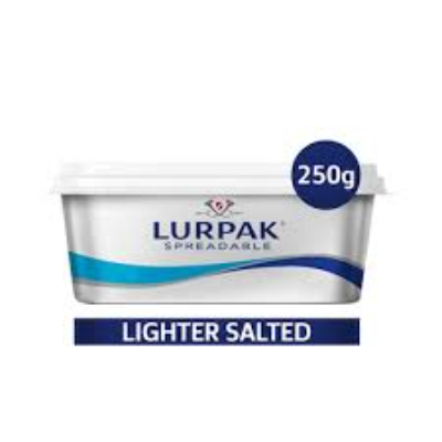 Lurpak Light Soft Salted Spreadable Butter, 250gm