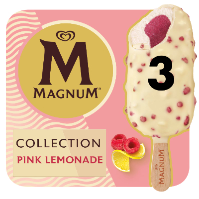Magnum Euphoria Pink Lemonade Ice Cream Stick, 85ML