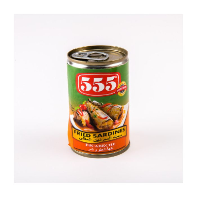 555 Fried Sardines Escabeche, 155gm