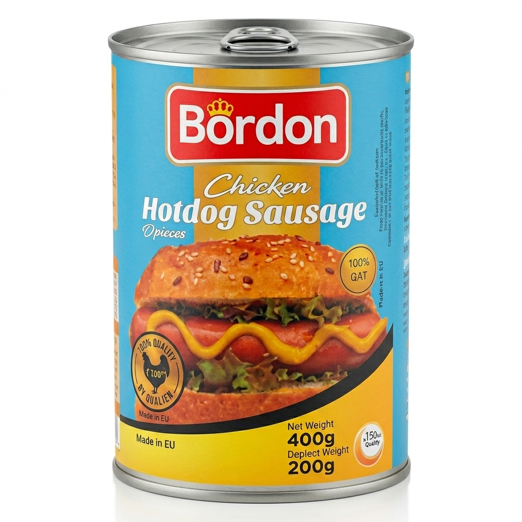 Bordon Hotdog Sausages 200 G