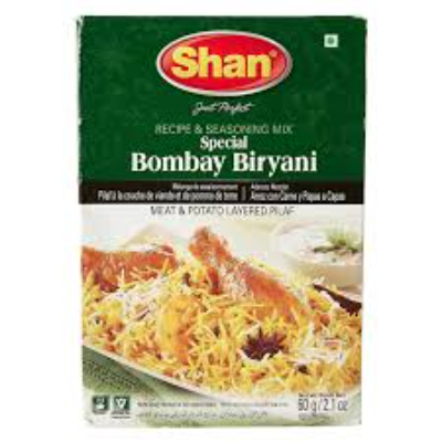 Shan Special Bombay Biryani Recipe & Masala Mix, 60g