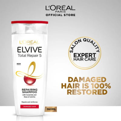 Elvive Total Repair 5 Repairing Shampoo, 200ML