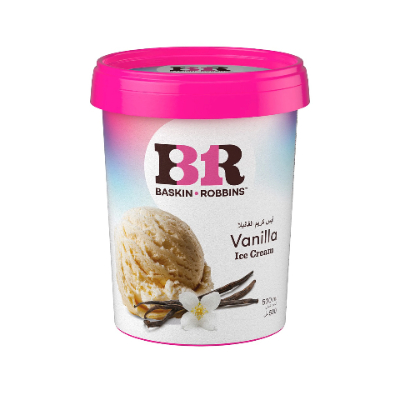 Baskin Robbins Vanilla ICE Cream 500 ML