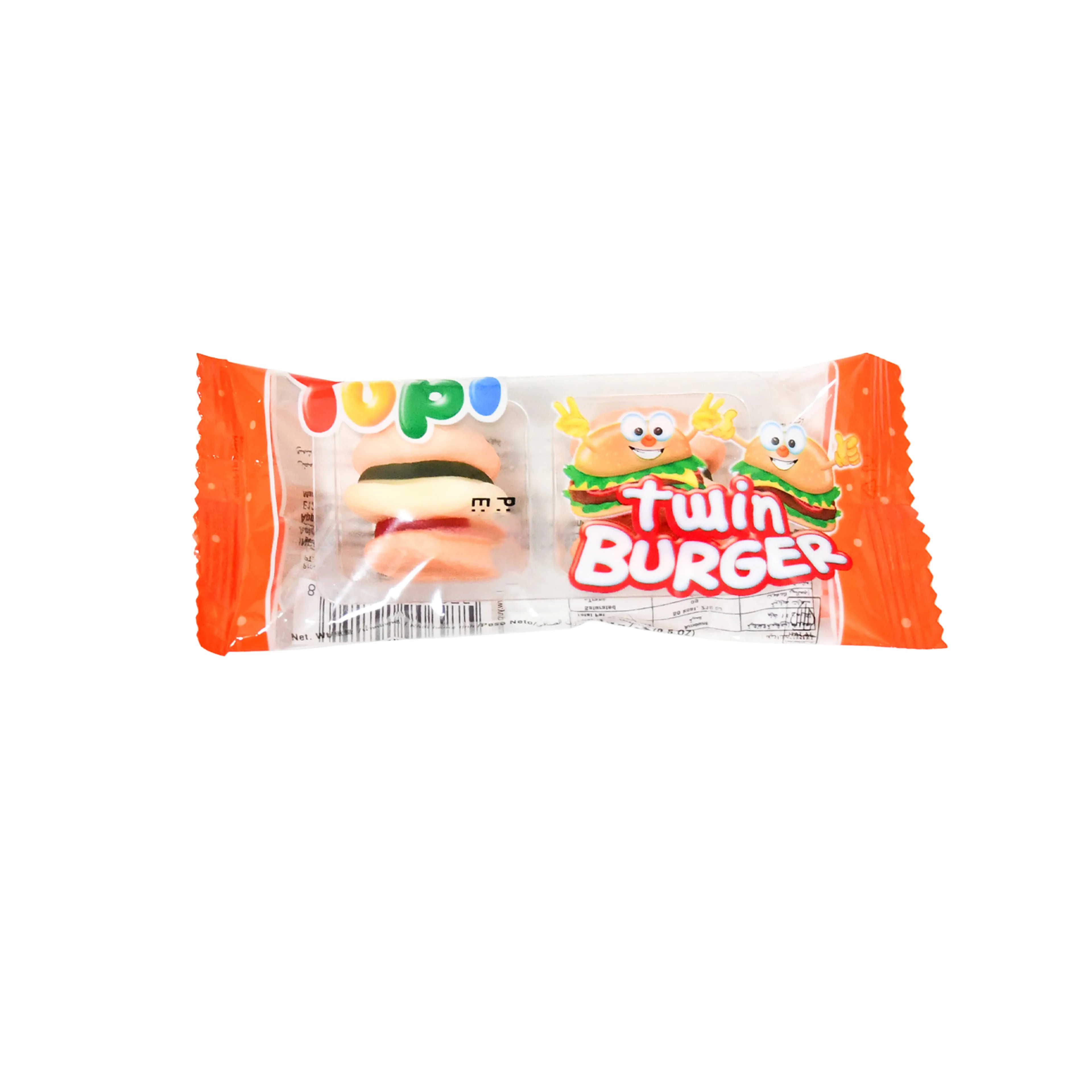 Yupi Twin Burger Jelly, 16g