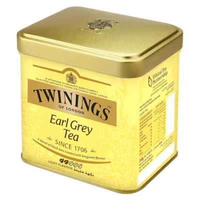 Twinings Earl Grey Tea in Tin 200 G