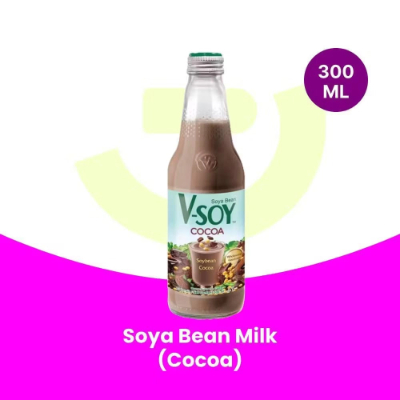 V-soy Cocoa Soya Bean Milk, 300ML