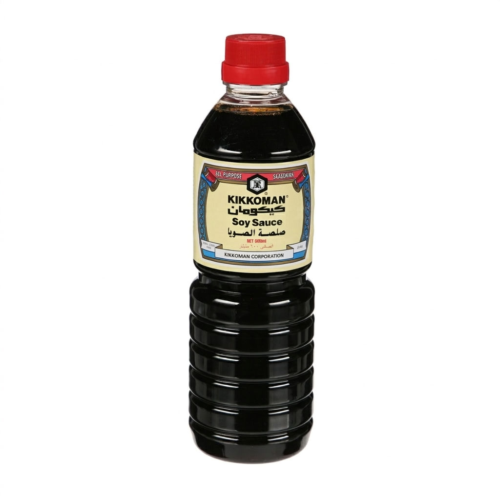 Kikkoman Soy Sauce, 600ML