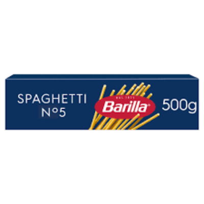 Barilla Spaghetti No.5, 500g