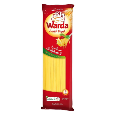Warda Spaghetti No.2 Pasta, 400g