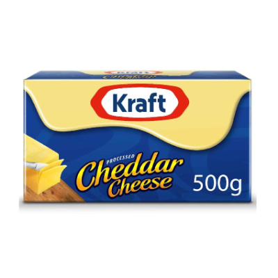Kraft Cheddar Cheese Block, 500g