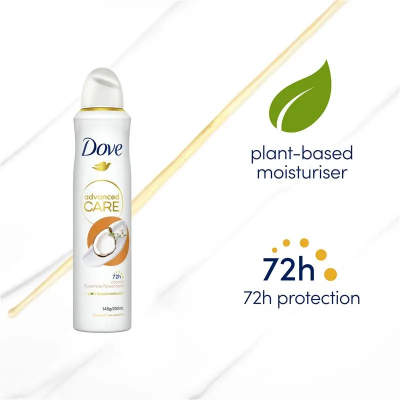 Dove Women Nourishing Secrets Coconut & Jasmine Antiperspirant Deodorant Spray, 150ML