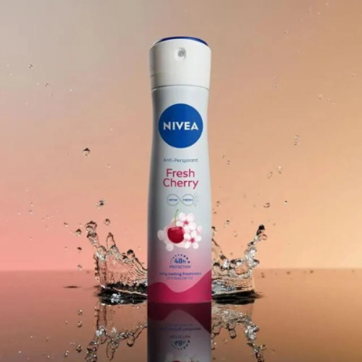 Nivea Anti-perspirant Fresh Cherryfemale Deodorant Spray, 150ML