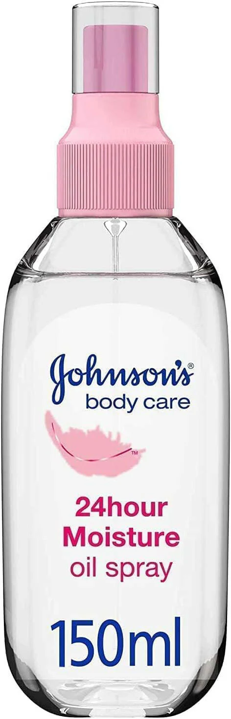 Johnson's 24 Hour Moisture Body Oil Spray, 150ML